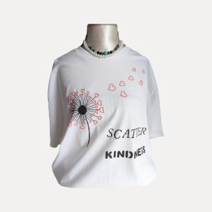 Scatter kindness t-shirt white