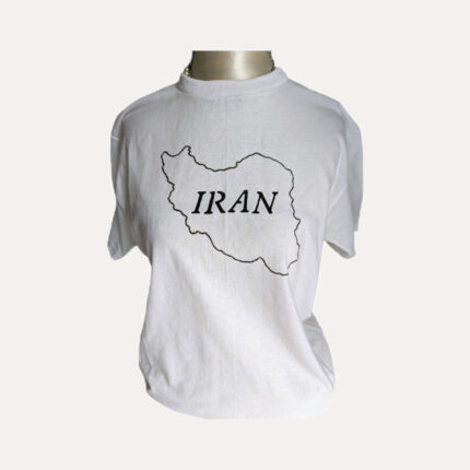 IRAN Map t-shirt white