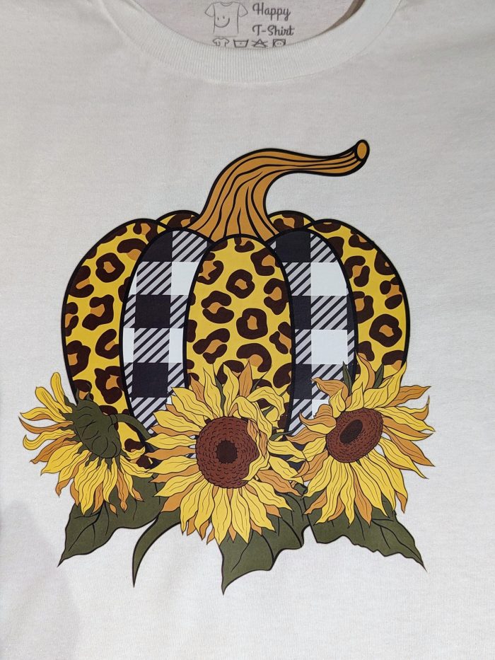 Pumpkin & Sunflowers design