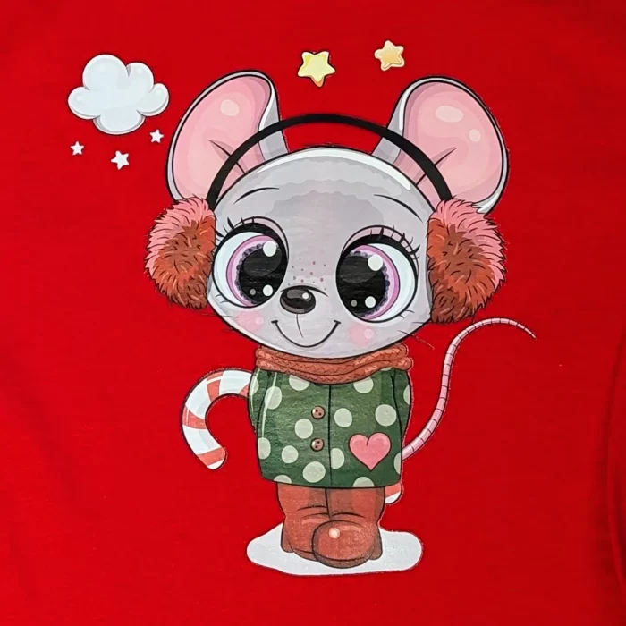 Cute Mouse, Long-sleeve T-Shirt Design