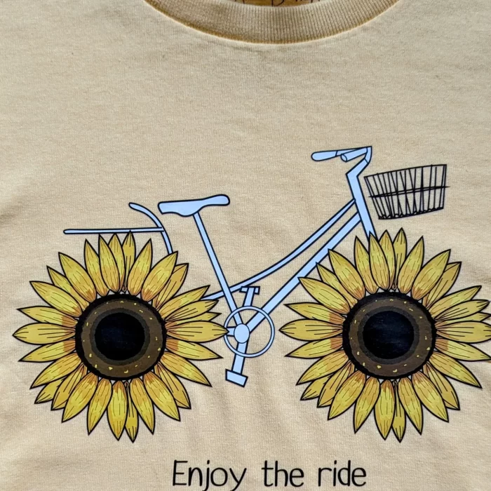 Enjoy the ride, Short-sleeve T-Shirt Design