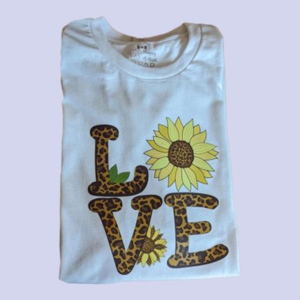 Love and Flower Short-sleeve T-Shirt