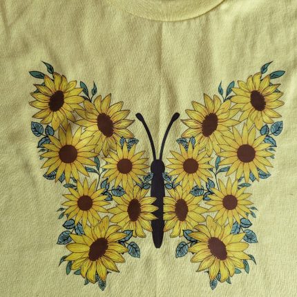 Sunflowers in Butterfly, Short-sleeve Design