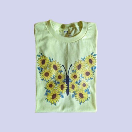 Sunflowers in Butterfly, Short-sleeve T-Shirt